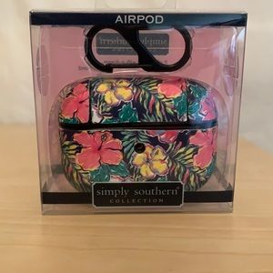 Tropical design simply southern AirPod case